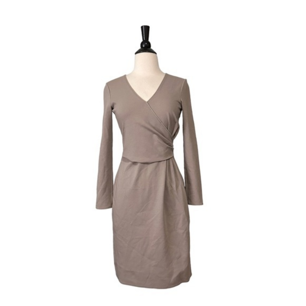 Armani‎ Collezioni Faux Wrap Milano Jersey Dress 4